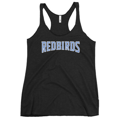 Performance | Thin Racerback Tank Top | Redbirds | Script Logo