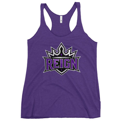 Performance | Thin Racerback Tank Top | REIGN 10U Softball | Emblem Logo