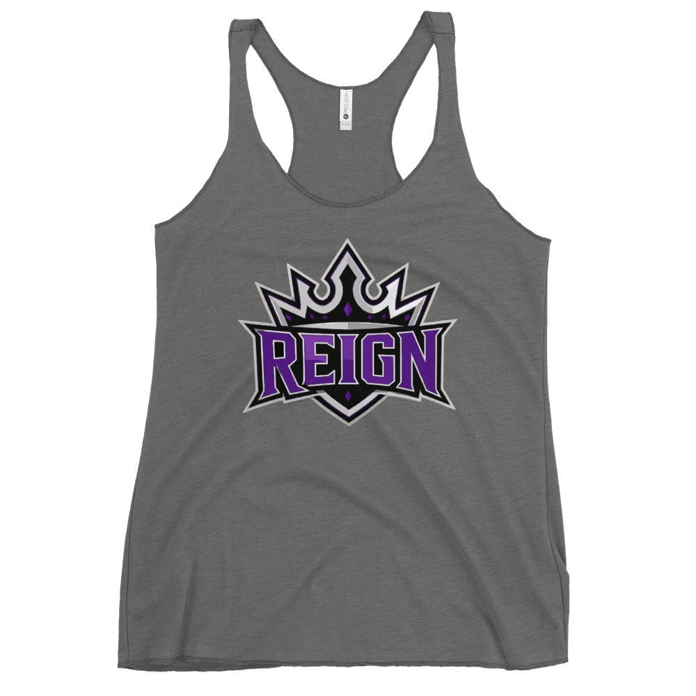 Performance | Thin Racerback Tank Top | REIGN 10U Softball | Emblem Logo