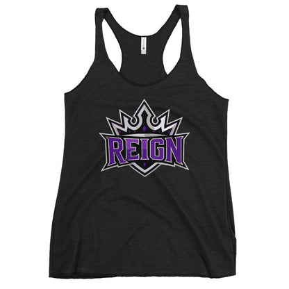 Performance | Thin Racerback Tank Top | REIGN 10U Softball | Emblem Logo