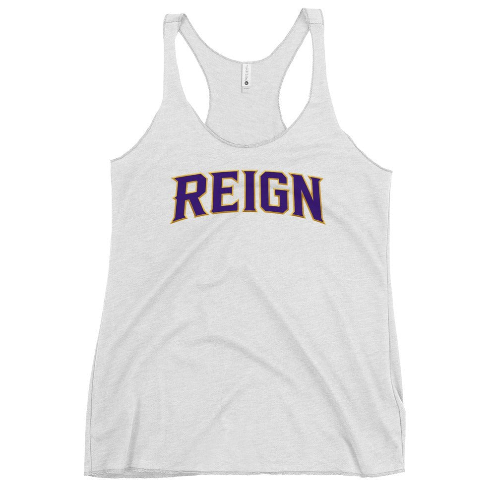 Performance | Thin Racerback Tank Top | REIGN 10U Softball | Modern Script Logo