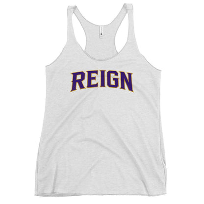 Performance | Thin Racerback Tank Top | REIGN 10U Softball | Modern Script Logo
