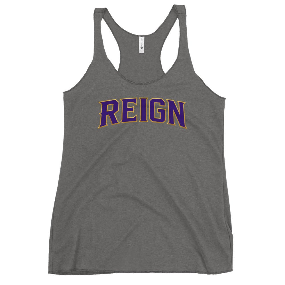 Performance | Thin Racerback Tank Top | REIGN 10U Softball | Modern Script Logo
