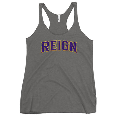 Performance | Thin Racerback Tank Top | REIGN 10U Softball | Modern Script Logo