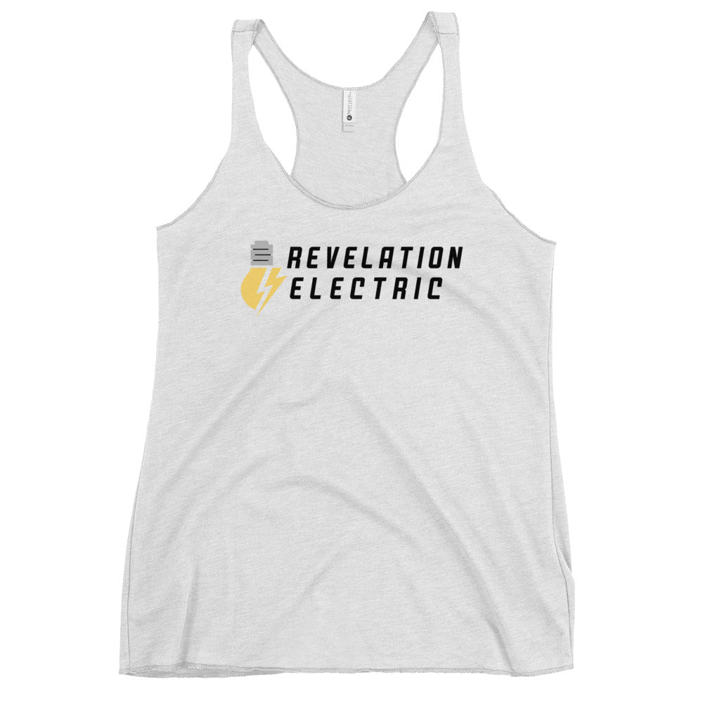 Performance | Thin Racerback Tank Top | Revelation Electric | Logo
