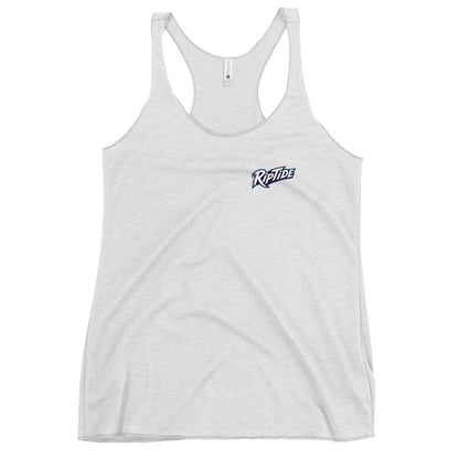Performance | Thin Racerback Tank Top | RipTide Softball | Modern Script Logo