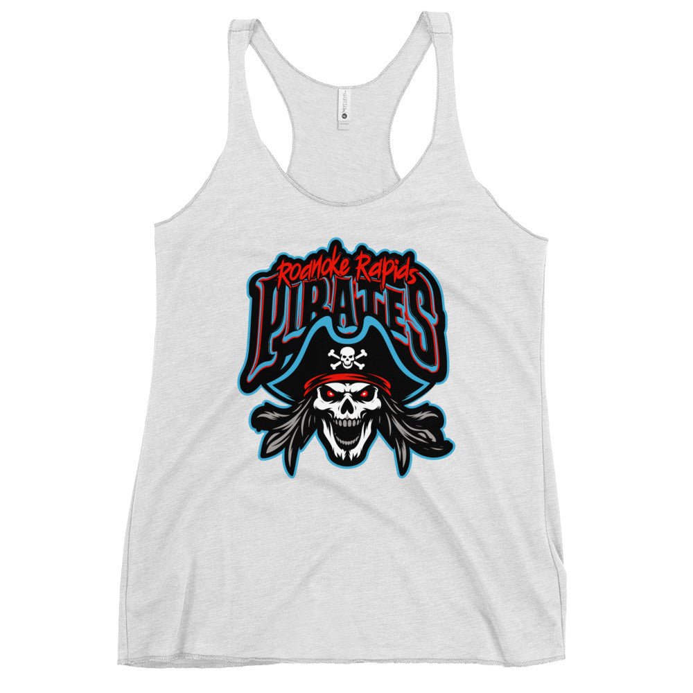 Performance | Thin Racerback Tank Top | Roanoke Rapids Pirates | Reaver Captain Logo