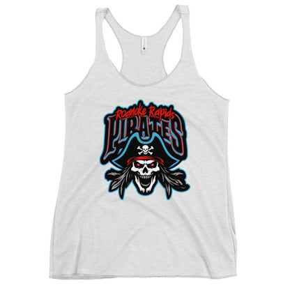 Performance | Thin Racerback Tank Top | Roanoke Rapids Pirates | Reaver Captain Logo