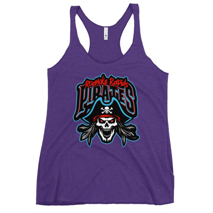 Performance | Thin Racerback Tank Top | Roanoke Rapids Pirates | Reaver Captain Logo