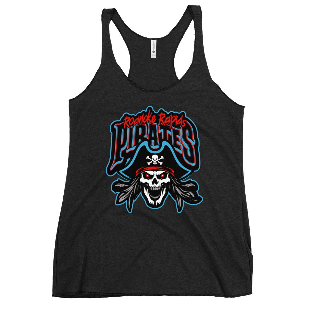 Performance | Thin Racerback Tank Top | Roanoke Rapids Pirates | Reaver Captain Logo
