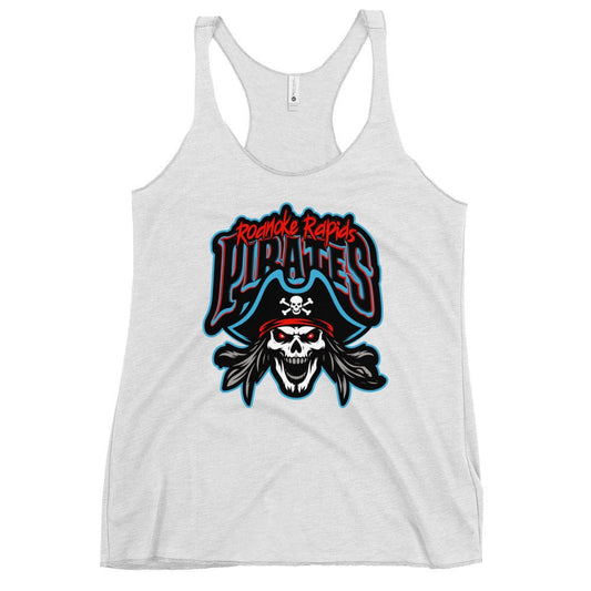 Performance | Thin Racerback Tank Top | Roanoke Rapids Pirates | Reaver Captain Logo