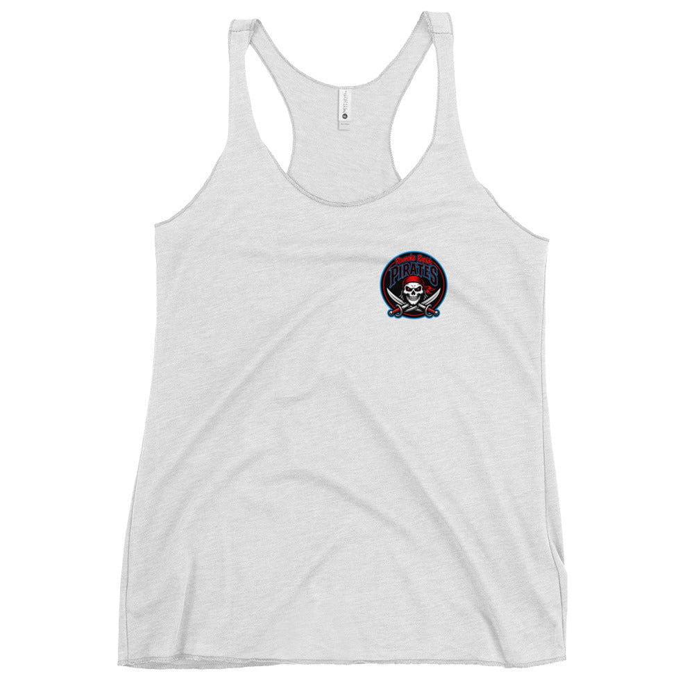 Performance | Thin Racerback Tank Top | Roanoke Rapids Pirates | Shield Logo