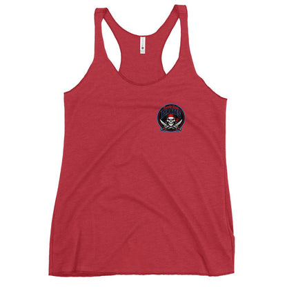 Performance | Thin Racerback Tank Top | Roanoke Rapids Pirates | Shield Logo