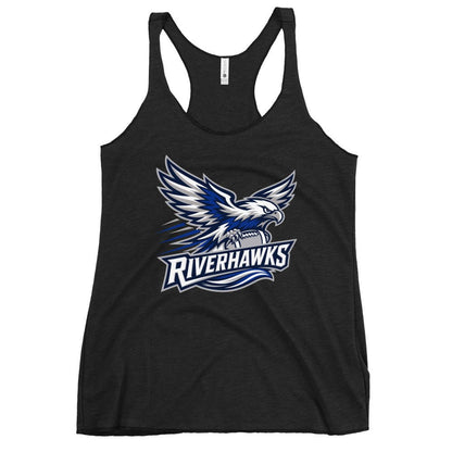 Performance | Thin Racerback Tank Top | Rochester Riverhawks | Crest Logo