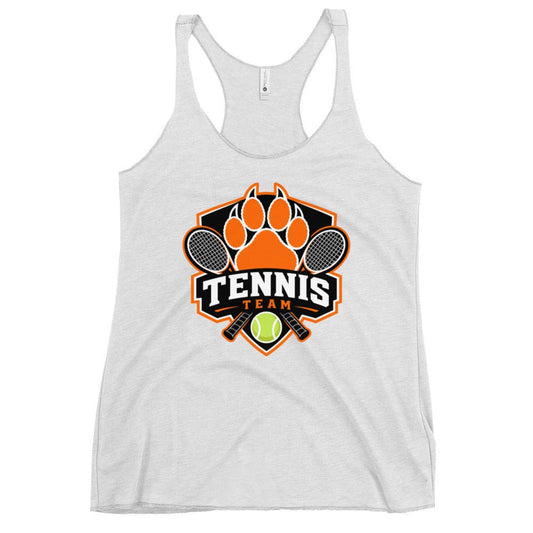 Performance | Thin Racerback Tank Top | Rock Springs High School Tennis | Crest Logo