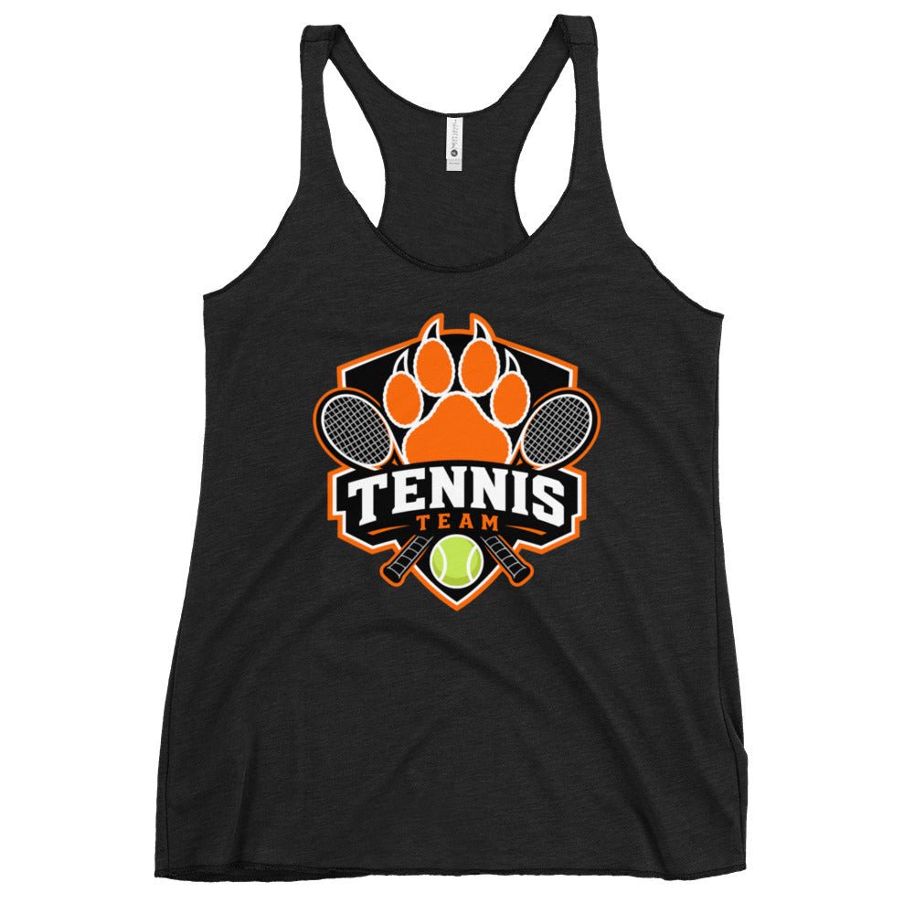 Performance | Thin Racerback Tank Top | Rock Springs High School Tennis | Crest Logo
