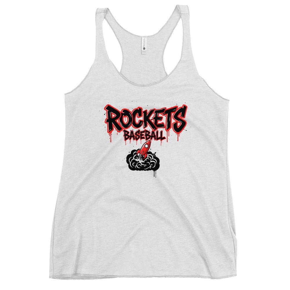 Performance | Thin Racerback Tank Top | Rockets Baseball | Alt Logo 2