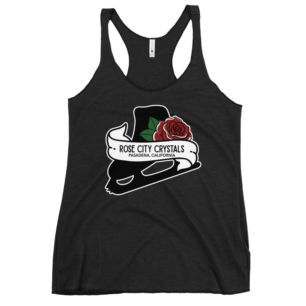 Performance | Thin Racerback Tank Top | Rose City Crystals