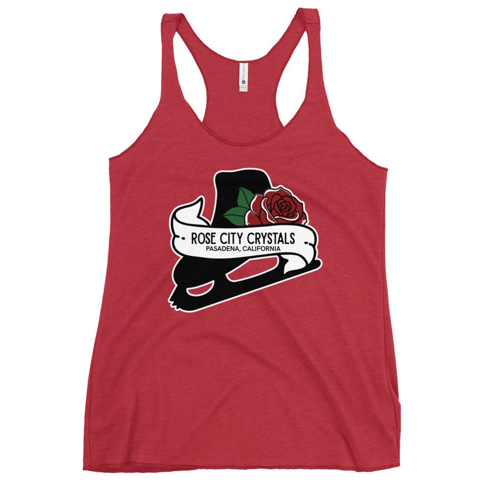 Performance | Thin Racerback Tank Top | Rose City Crystals