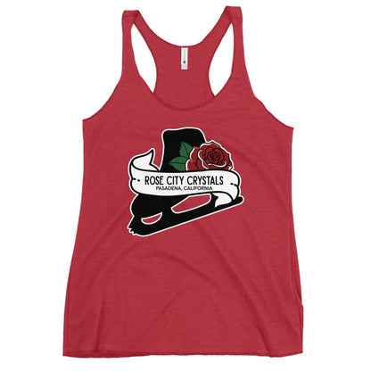 Performance | Thin Racerback Tank Top | Rose City Crystals