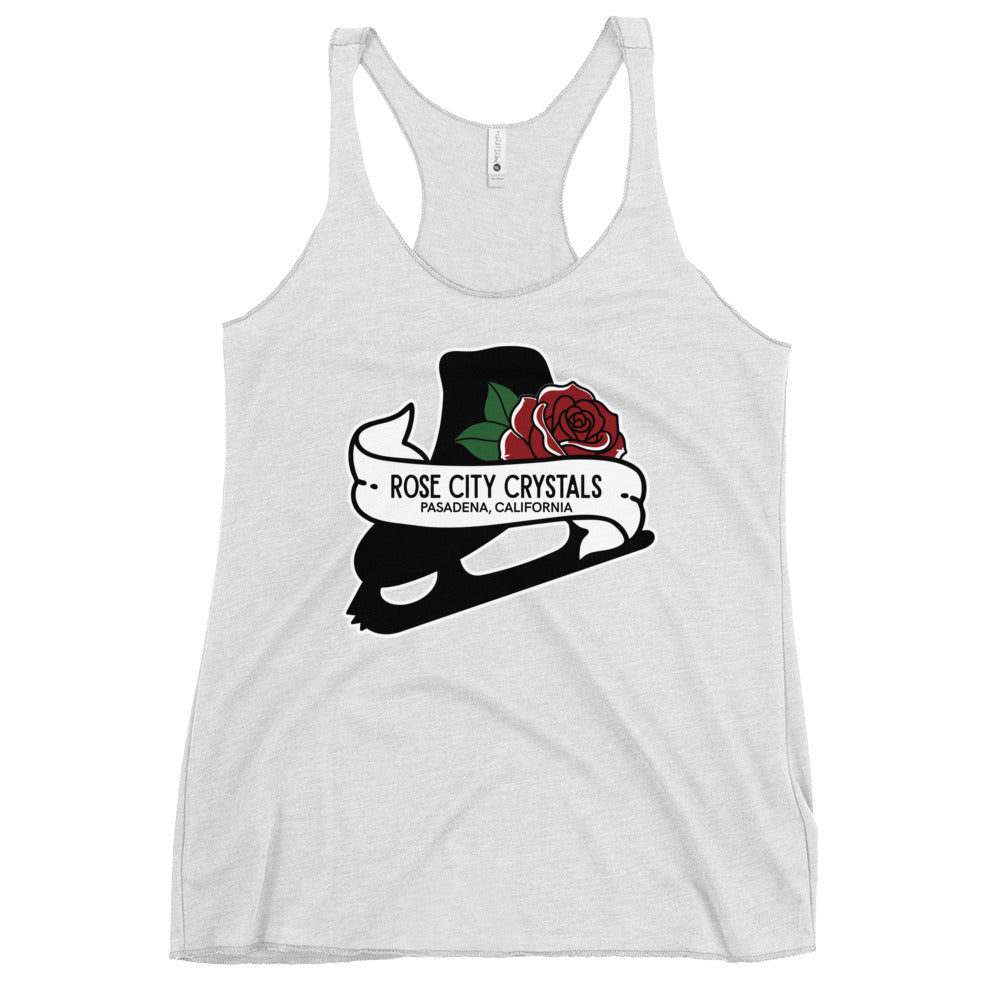 Performance | Thin Racerback Tank Top | Rose City Crystals