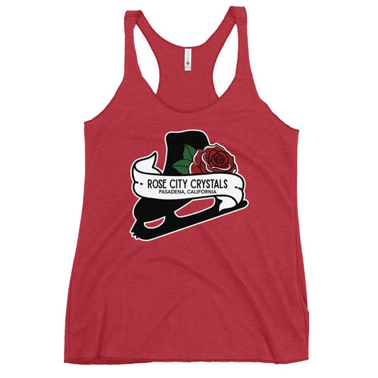 Performance | Thin Racerback Tank Top | Rose City Crystals