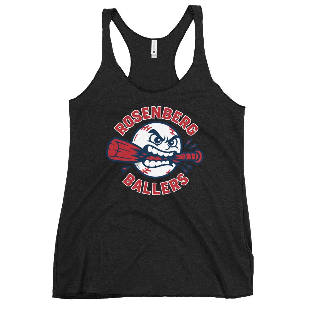 Performance | Thin Racerback Tank Top | Rosenberg Ballers | Vanguard Logo