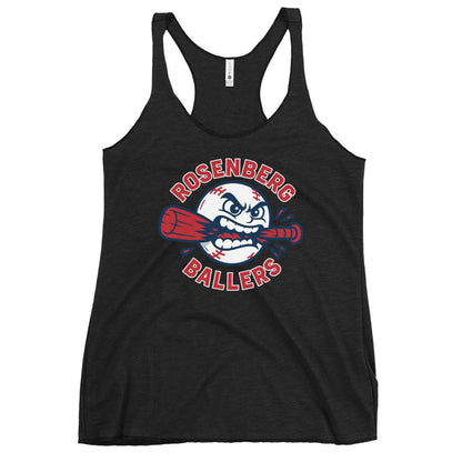 Performance | Thin Racerback Tank Top | Rosenberg Ballers | Vanguard Logo