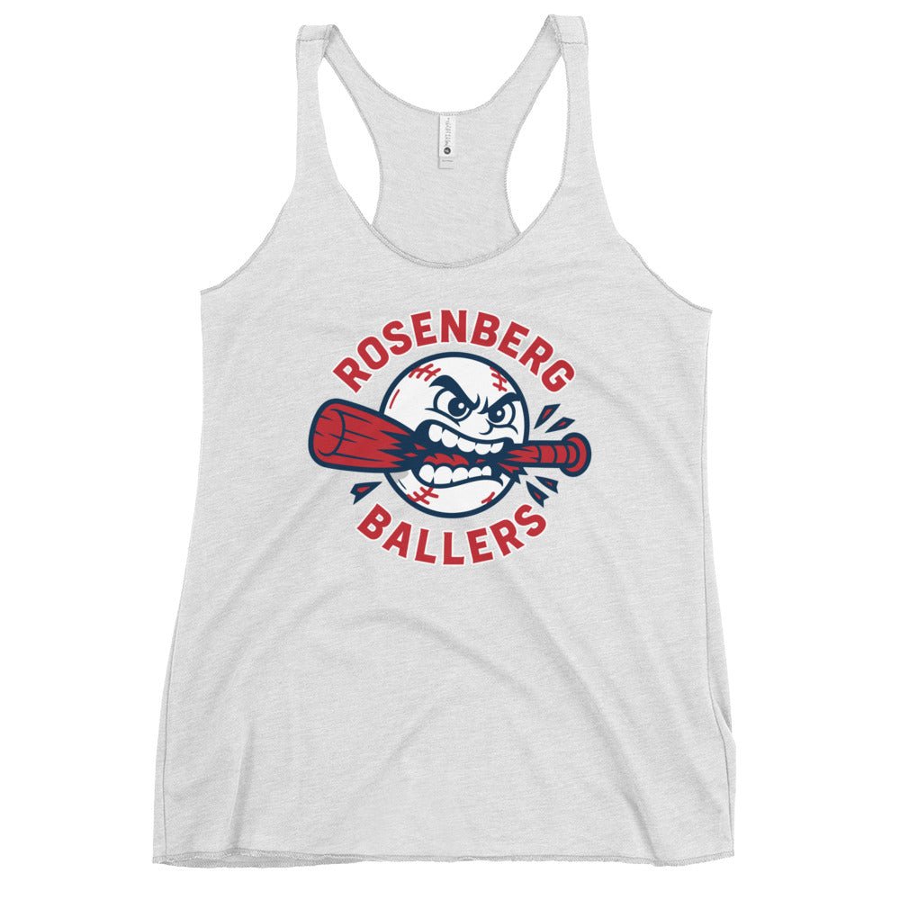 Performance | Thin Racerback Tank Top | Rosenberg Ballers | Vanguard Logo