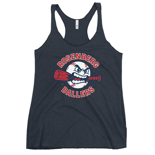 Performance | Thin Racerback Tank Top | Rosenberg Ballers | Vanguard Logo