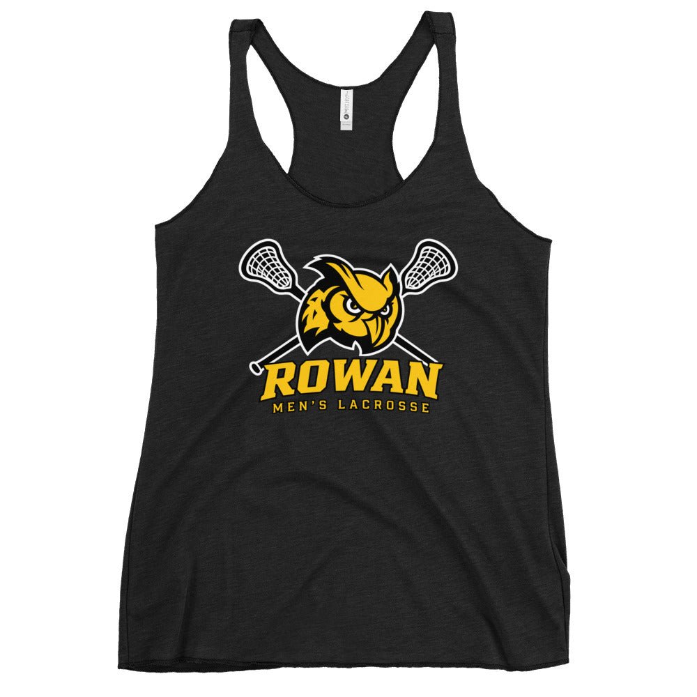 Performance | Thin Racerback Tank Top | Rowan Men’s Lacrosse | Vanguard Logo
