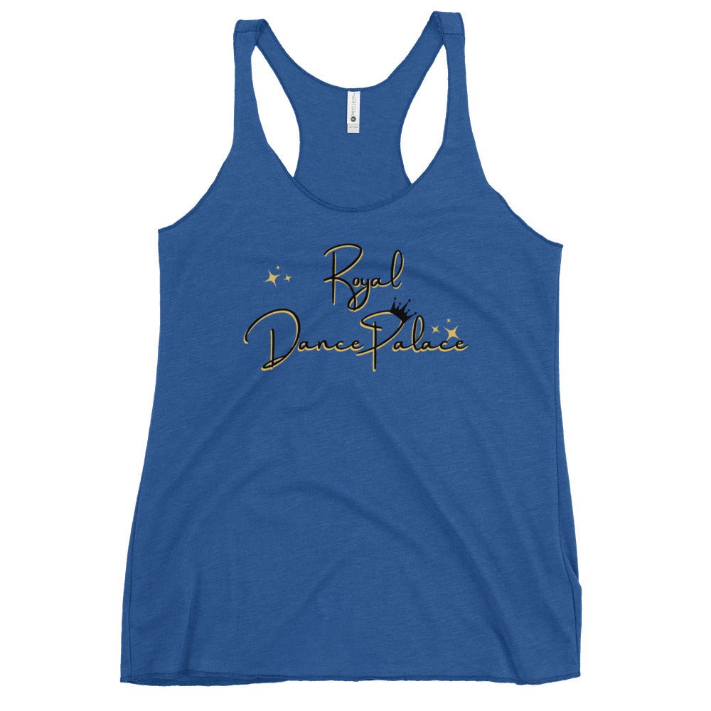 Performance | Thin Racerback Tank Top | Royal Dance Palace | Script Logo