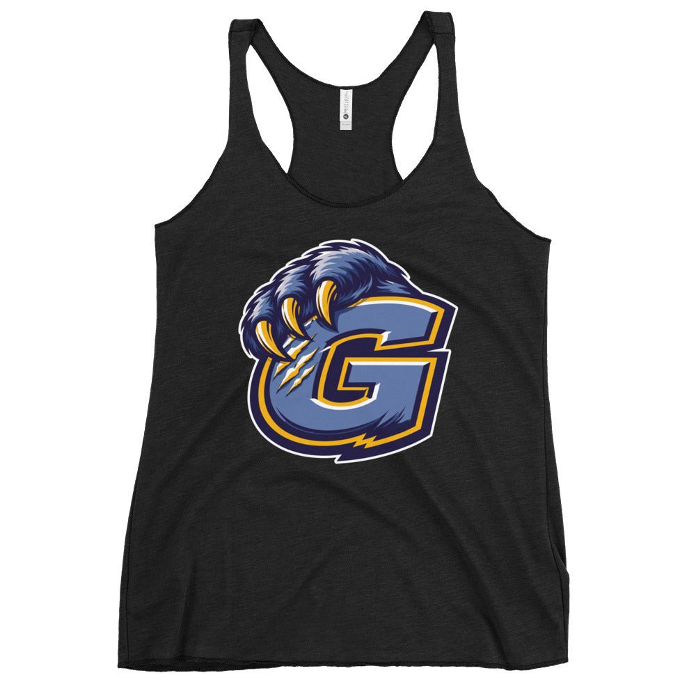 Performance | Thin Racerback Tank Top | Rutherford County Grizzlies Football | G Logo