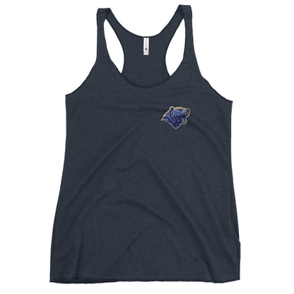 Performance | Thin Racerback Tank Top | Rutherford County Grizzlies Football | Mascot Logo