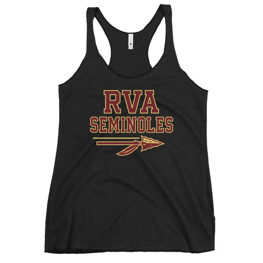 Performance | Thin Racerback Tank Top | RVA Seminoles | Script Logo
