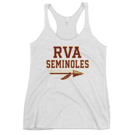 Performance | Thin Racerback Tank Top | RVA Seminoles | Script Logo