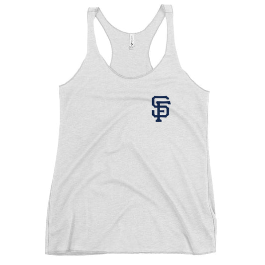 Performance | Thin Racerback Tank Top | Saint Francis School | SF Crest Logo