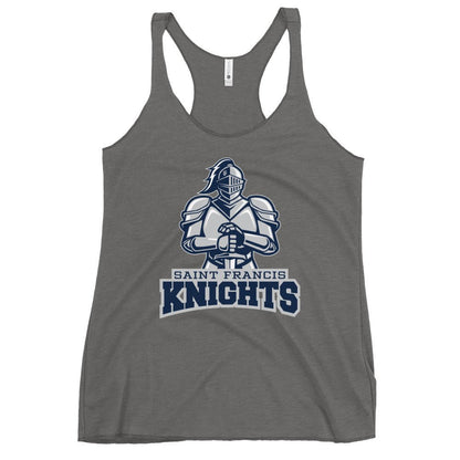 Performance | Thin Racerback Tank Top | Saint Francis School | Valor Athletics Logo