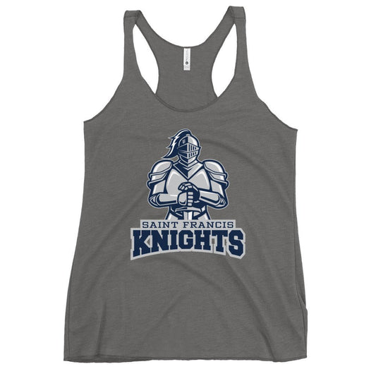 Performance | Thin Racerback Tank Top | Saint Francis School | Valor Athletics Logo
