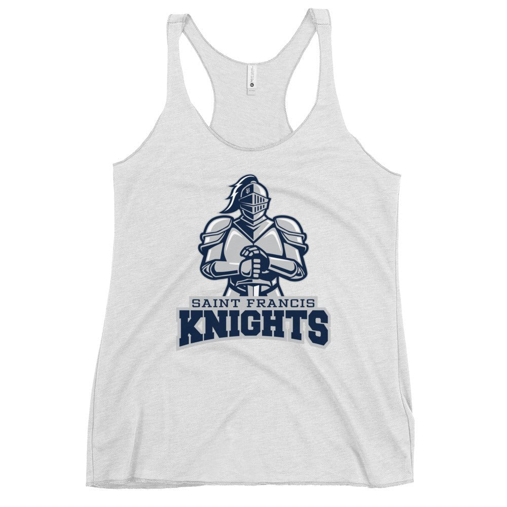 Performance | Thin Racerback Tank Top | Saint Francis School | Valor Athletics Logo
