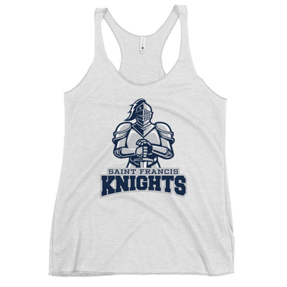 Performance | Thin Racerback Tank Top | Saint Francis School | Valor Athletics Logo