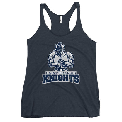 Performance | Thin Racerback Tank Top | Saint Francis School | Valor Athletics Logo