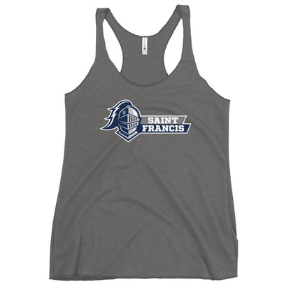 Performance | Thin Racerback Tank Top | Saint Francis School | Vanguard Logo