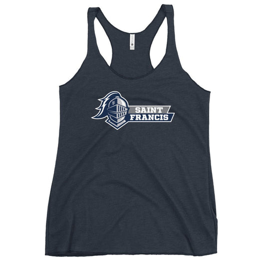 Performance | Thin Racerback Tank Top | Saint Francis School | Vanguard Logo