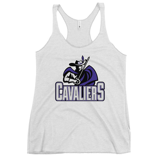 Performance | Thin Racerback Tank Top | Saint Thomas More | Cavalier Vanguard Logo