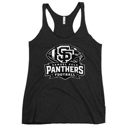 Performance | Thin Racerback Tank Top | Samuel Fels Football | Emblem Logo