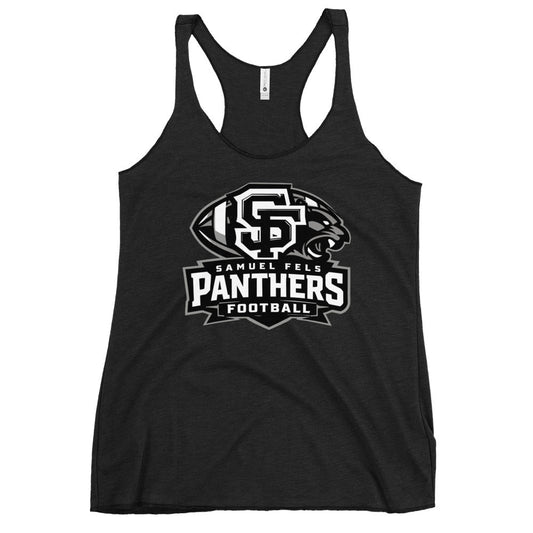 Performance | Thin Racerback Tank Top | Samuel Fels Football | Emblem Logo