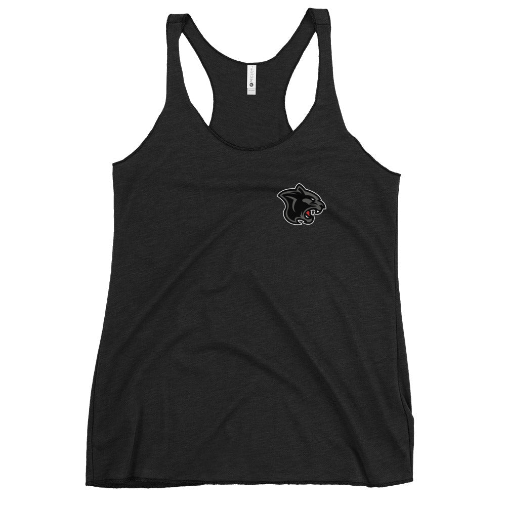 Performance | Thin Racerback Tank Top | Samuel Fels Football | Panther Mark Logo