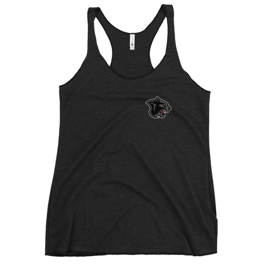 Performance | Thin Racerback Tank Top | Samuel Fels Football | Panther Mark Logo