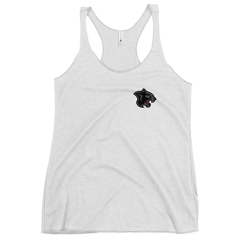 Performance | Thin Racerback Tank Top | Samuel Fels Football | Panther Mark Logo